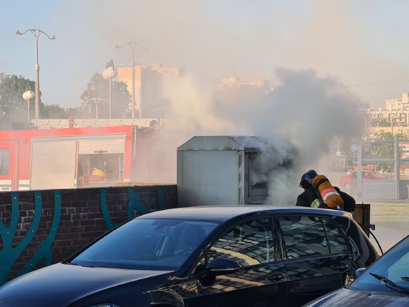Incêndio carro